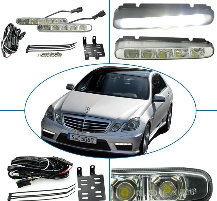 LED ходовые огни 160,5x25x51мм, мощность 5x1W high power LED, Vinstar