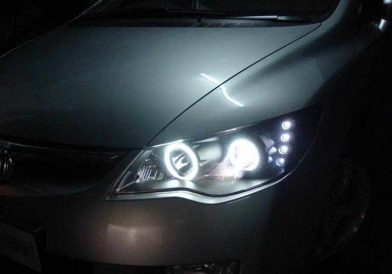 дхо led honda civic 4d