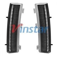 Штатные ходовые огни с указателем поворота для Nissan 350Z/Z33 06-09 (Smoke), Vinstar