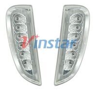 Штатные ходовые огни с указателями поворота для Porsche Cayenne 957 06-10, (Clear), Vinstar